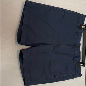 J. Crew Slate Blue Flat Front Shorts